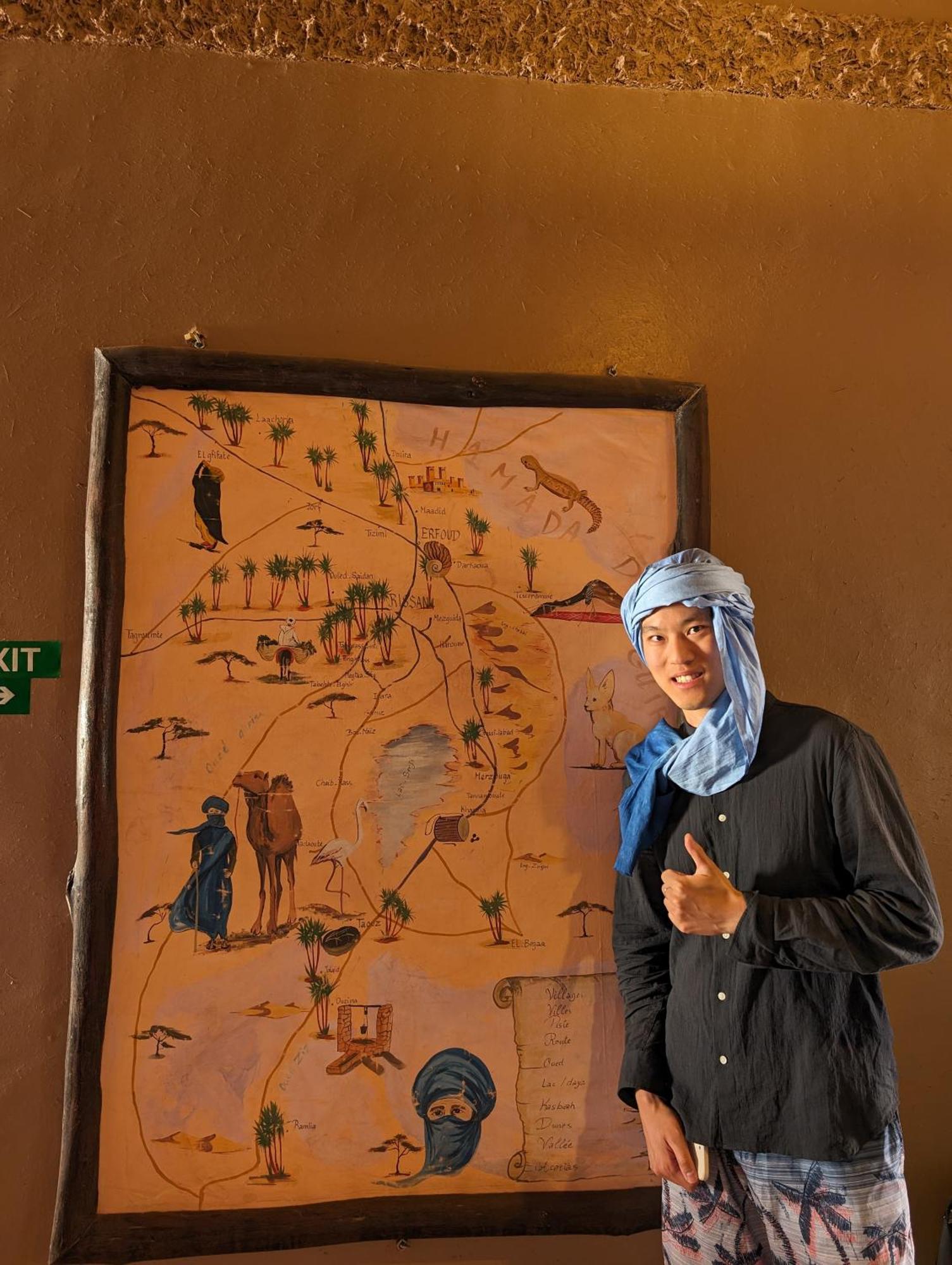 Traditional Riad Merzouga Dunes Exteriör bild